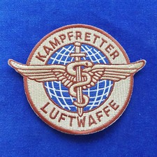 Kampfretter Patch mit Klett OEM CSAR Luftwaffe Bundeswehr GSG9 SEK KSK #AUK