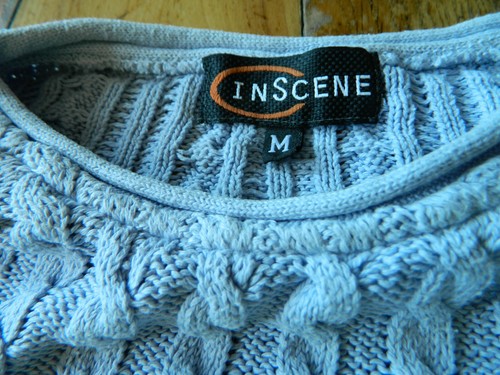 Vintage zopfmuster pullover - vintage,