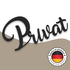 Türschild Schild Privat -