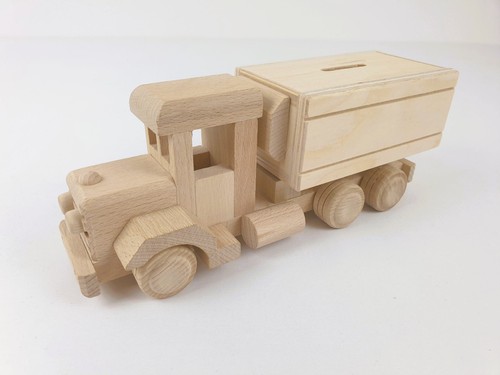 Sparbüchse lkw retro - sparbüchse,