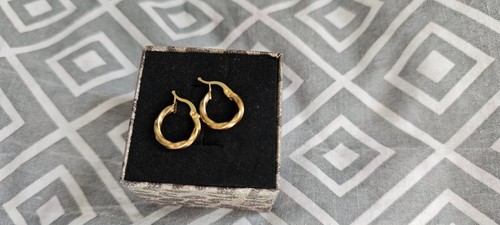 750 gold kinder creolen 18k - 750,