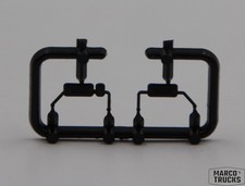 Herpa Spiegel 1 Satz schwarz für MAN F90 - 1:87 - /H16439