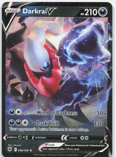 Darkrai ultra rare swsh10 - ultra,