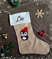 personalisierter Nikolausstiefel zum Befüllen,Nikolausstrumpf, persönlicher Gruß