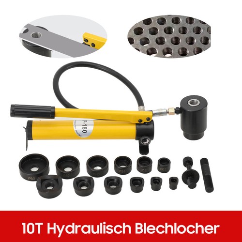 Hydraulisch blechlocher ton - hydraulisch,