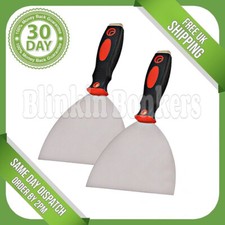 6 ZOLL TAPETENSCHABER BREIT FLEXIBEL METALL FARBENTFERNER KLINGE DEKORATOR WEICHER GRIFF