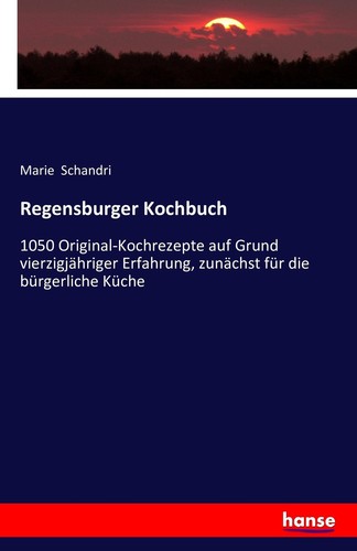 Regensburger kochbuch buch - |,