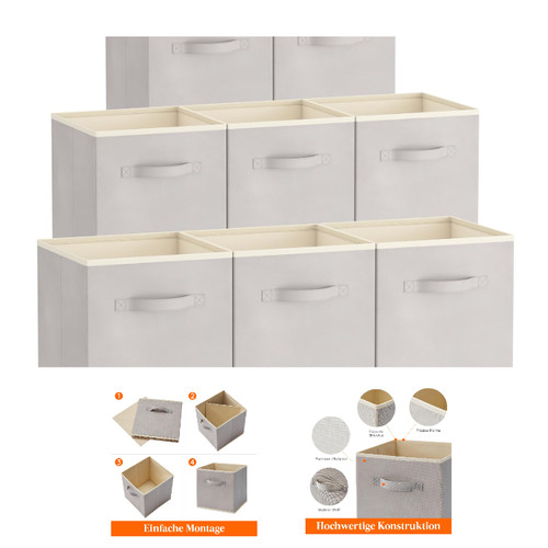 Stoff aufbewahrungsbox 18l - aufbewahrungsbox,