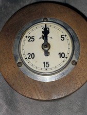 Eieruhr im Holzgehäuse Junghans W60 selten Eiche sehr alt