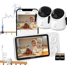 Babyphone mit 2 Kameras 4.3