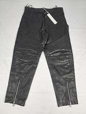 Young Poets Society Toni Leather 232 Lederhose black Größe L
