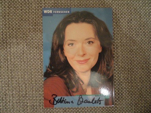 Bettina staubitz autogramm - bettina,