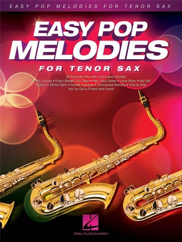 Easy pop melodies for tenor - easy,