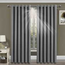 2x Vorhänge Blickdicht Thermo