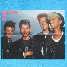 DEPECHE MODE POSTER BRAVO 4 Seiten WHAM George Michael