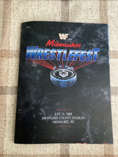 WWF/WWE Programm Magazin Wrestlefest 1988