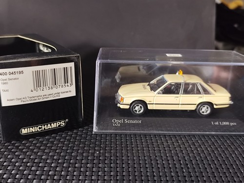 Opel senator taxi beige - opel, a