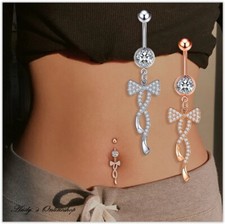 Bauchnabelpiercing *Zirkonia