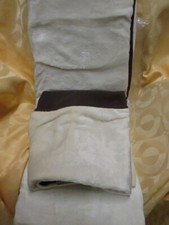 2-tlg MIKROFASER NICKY PLUSCH Dream Soft  Bettwäsche 155*220 in beige/braun