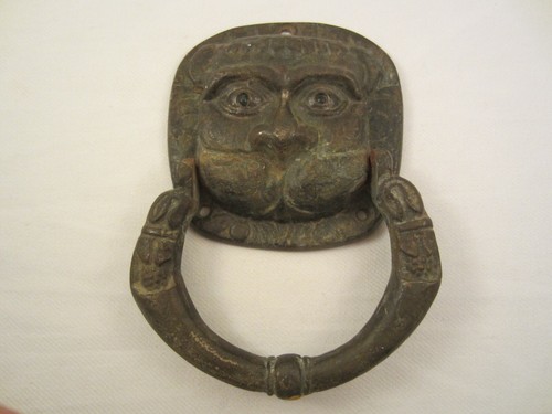 Löwe affe bronze türklopfer - affe,