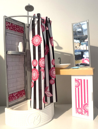 Barbie dreamhouse badezimmer - barbie,
