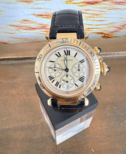 Cartier pasha chronograph - cartier,