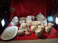 Altes Rosenthal Kaffee/Teeservice 54-teilig Lotus Design Björn Wiinblad (5838)