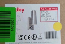 Wandlampe Wandleuchte Edelstahl Haustür Lampe IP44  Bewegungsmelder 