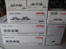 Märklin H0 "Autofabrik" 36824 Köf II MB, diverse Wagensets neuwertig in OVP