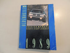  Oldsmobile Eighty.Eight Royale 98 Ninety-Eight Regency 1989 shop repair manual 