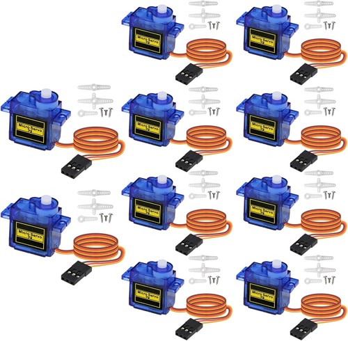 10x sg90 micro servo motor - motor, 9g