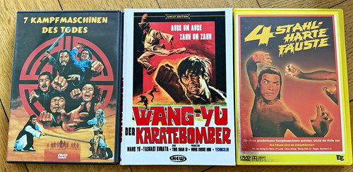 Eastern kung dvd wang - 3x,