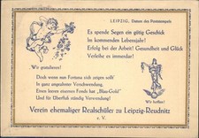 LEIPZIG Sachsen Verein ehemaliger Realschueler Reudnitz Engel