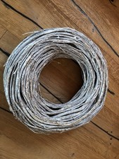 Weidenkranz Altweiss Rattan
