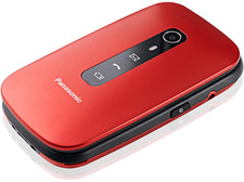 PANASONIC KX-TU550 Seniorenhandy, Rot