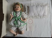 Porzellanpuppe sylvie von - porzellanpuppe,