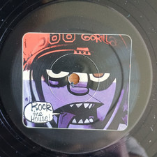 Gorillaz ‎– Rock The House 12" EU-2001 1st PRESS VG+