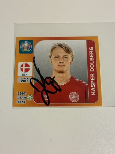 Kasper dolberg autogramm - dolberg,