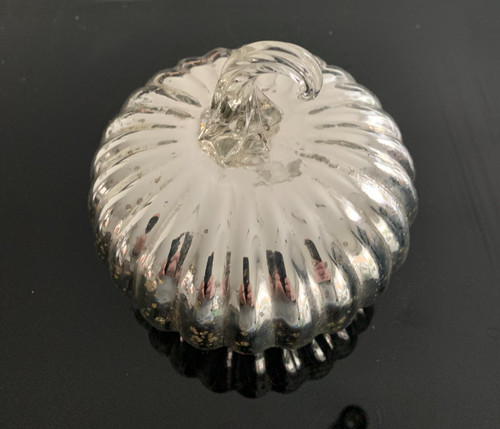 Deko kürbis aus glas - kürbis,