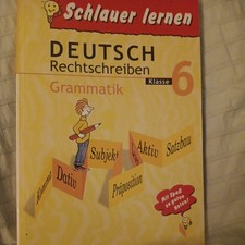 Deutsch Rechtschreibung Grammatik Klasse 6 Schlauer lernen
