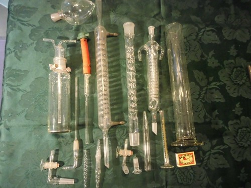 Ddr chemie laborglas konvolut - ddr, chemie-laborglas