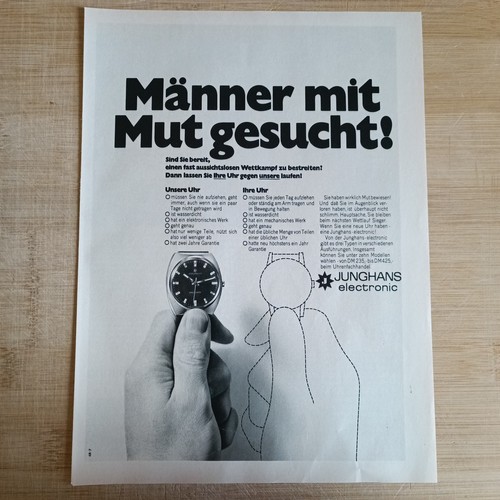 Junghans electronic 1968 - junghans,