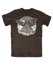 Hugin Munin T-Shirt Braun