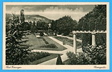 Bad Kissingen (um 1930) - Rosengarten - Unterfranken Saale - AK 400