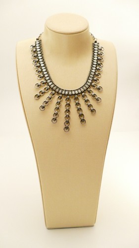 Handarbeit silber collier - silber,