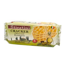 Stiratini Cracker mit Olivenöl und Rosmarin 250g Schmeckt nach mehr