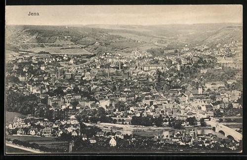 Ansichtskarte jena - ansichtskarte,
