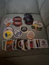 Bierdeckel Konvolut über 40