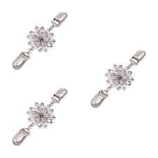  3 PCS Kleiderclip Strickjacke Clips Spange Für Klemmbrosche Weste