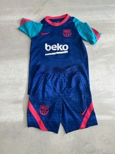 Original NIKE FC Barcelona Kinder Trainingsshirt -hose Saison 20-21, Gr. 137-147